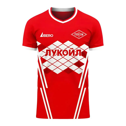 Spartak Moscow 2025-2026 Home Concept Football Kit (Libero) - Adult Long Sleeve_0