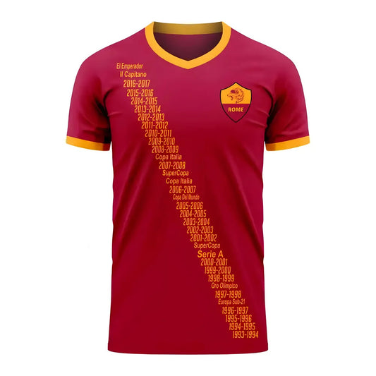 Roma Francesco Totti Tribute Home Shirt_0