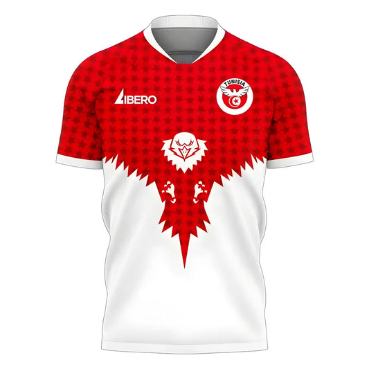Tunisia 2025-2026 Away Concept Football Kit (Libero) - Kids_0
