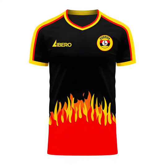 Uganda 2025-2026 Home Concept Football Kit (Libero) - Little Boys_0