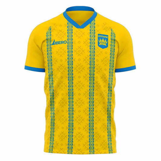 Ukraine 2025-2026 Home Concept Football Kit (Libero) - Womens_0