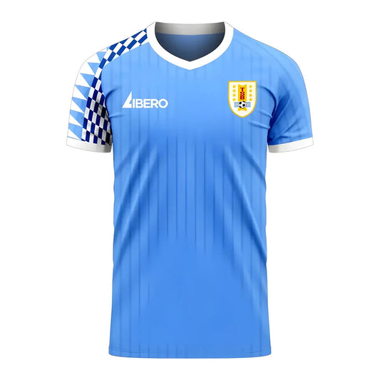 Uruguay 2025-2026 Home Concept Football Kit (Libero) - Adult Long Sleeve_0