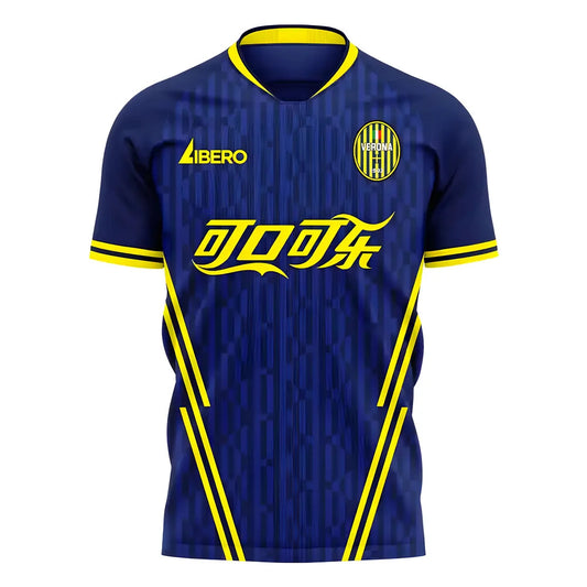 Hellas Verona 2025-2026 Home Concept Football Kit (Libero) - Adult Long Sleeve_0