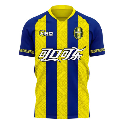 Hellas Verona 2025-2026 Home Concept Football Kit (Airo) - Adult Long Sleeve_0