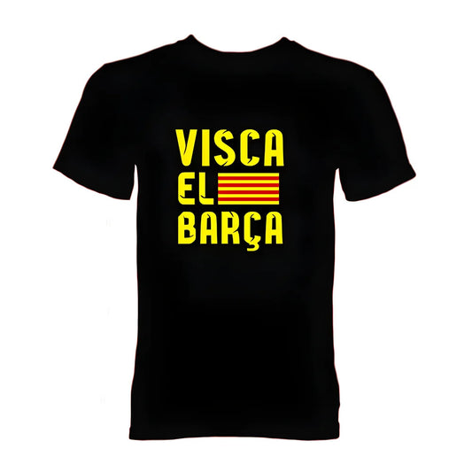 Visca El Barca T-Shirt (Black)_0