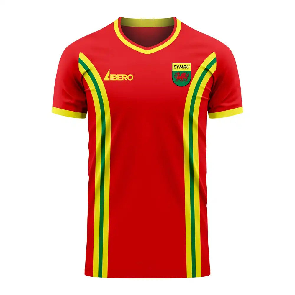 Wales 2025-2026 Home Concept Football Kit (Libero) (BALE 11)_3