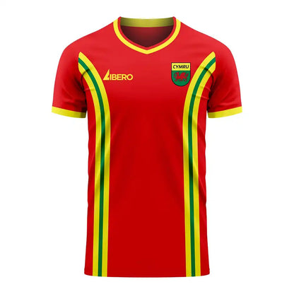 Wales 2025-2026 Home Concept Football Kit (Libero) (BALE 11)_3