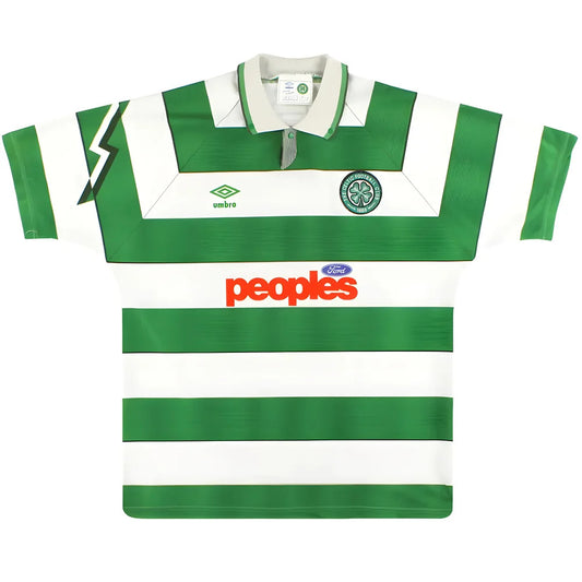 Celtic 1991-92 Home (XL) (Excellent)_0