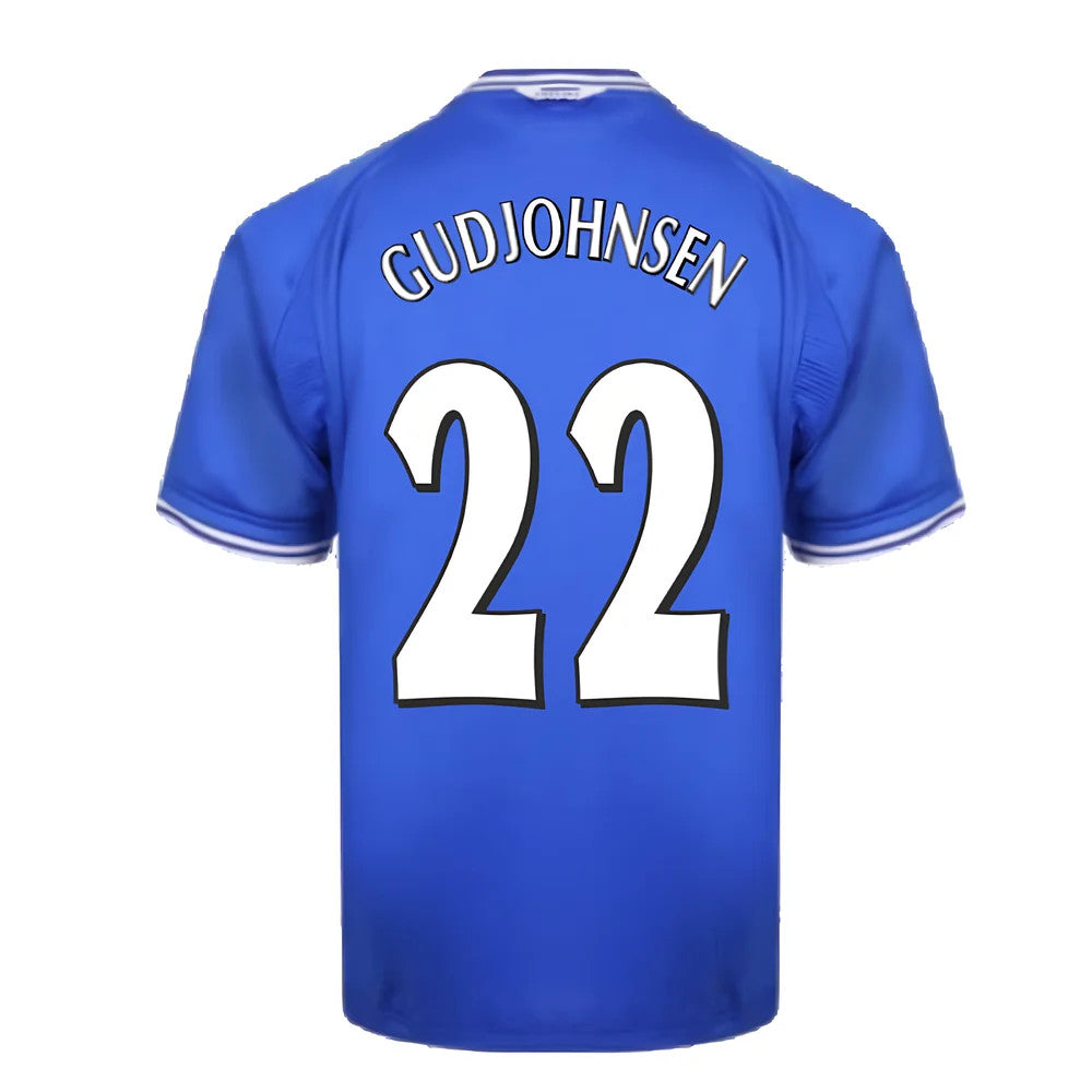 2000-2001 Chelsea Home Shirt (GUDJOHNSEN 22)_4