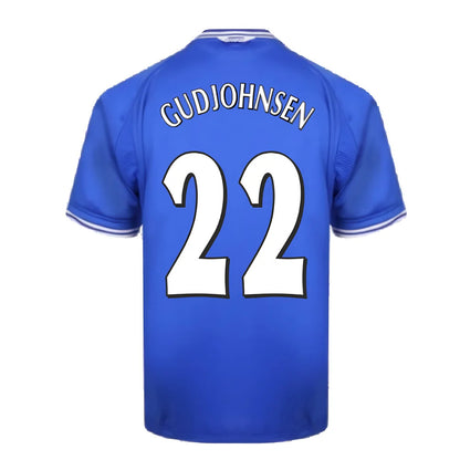 2000-2001 Chelsea Home Shirt (GUDJOHNSEN 22)_4