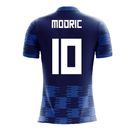 2025-2026 Croatia Away Concept Shirt (Modric 10) - Kids_4