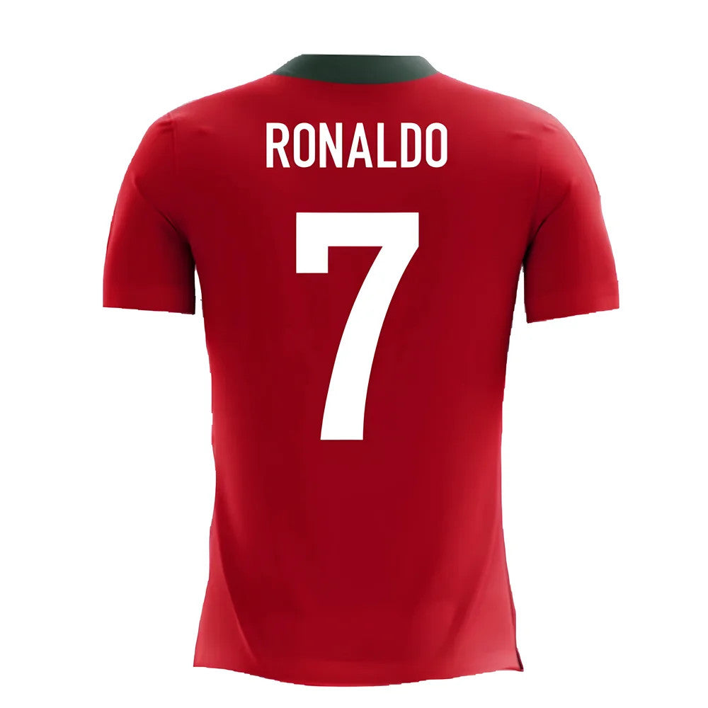 2025-2026 Portugal Airo Concept Home Shirt (Ronaldo 7) - Kids_4