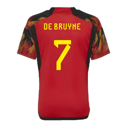 2022-2023 Belgium Home Shirt (Kids) (De Bruyne 7)_4