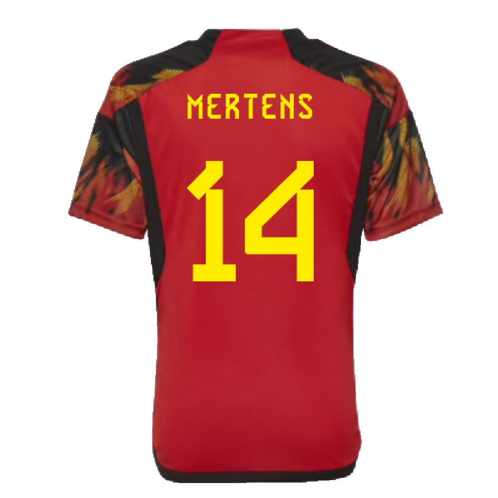 2022-2023 Belgium Home Shirt (Kids) (Mertens 14)_4
