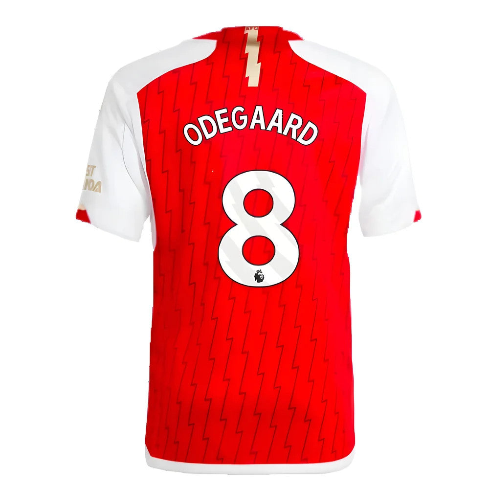 2023-2024 Arsenal Home Shirt (Kids) (Odegaard 8)_4