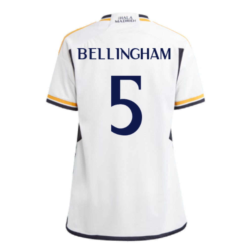 2023-2024 Real Madrid Home Shirt (Kids) (Bellingham 5)_4