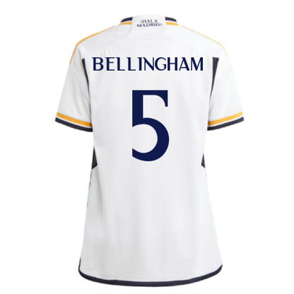 2023-2024 Real Madrid Home Shirt (Kids) (Bellingham 5)_4