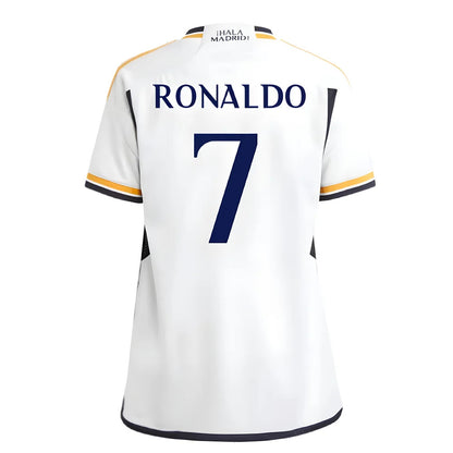 2023-2024 Real Madrid Home Shirt (Kids) (Ronaldo 7)_4