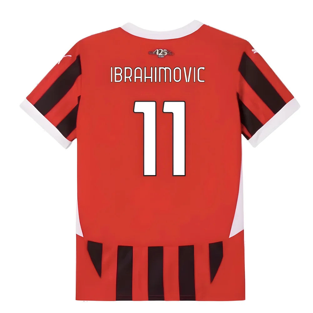2024-2025 AC Milan Home Shirt (Kids) (Ibrahimovic 11)_4