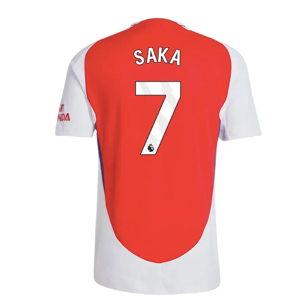 2024-2025 Arsenal Authentic Home Shirt (Saka 7)_4