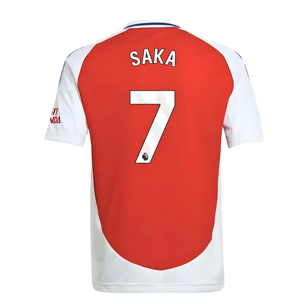 2024-2025 Arsenal Home Shirt (Kids) (Saka 7)_4