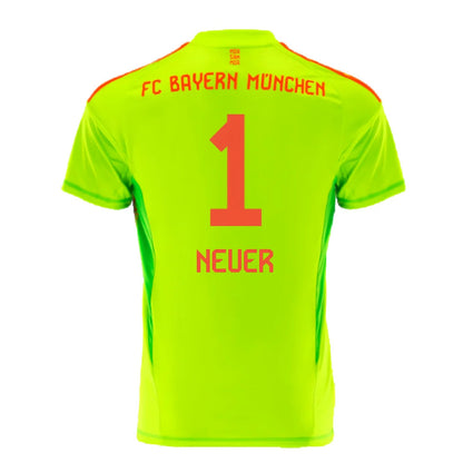 2024-2025 Bayern Munich Home Goalkeeper Shirt (Yellow) (Neuer 1)_4