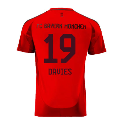 2024-2025 Bayern Munich Home Shirt (Davies 19)_4