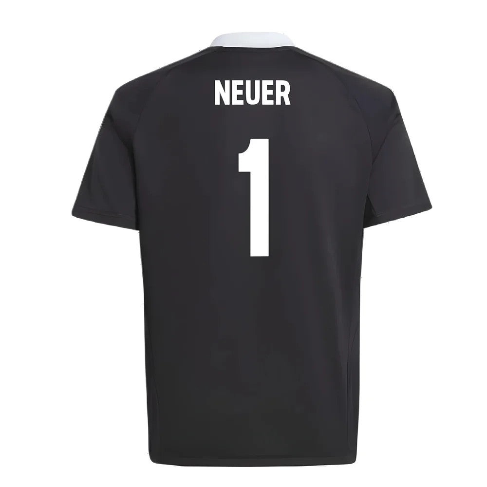 2024-2025 Bayern Munich Third Goalkeeper Shirt (Black) - Kids (Neuer 1)_4
