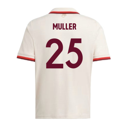 2024-2025 Bayern Munich Third Shirt (Kids) (Muller 25)_4