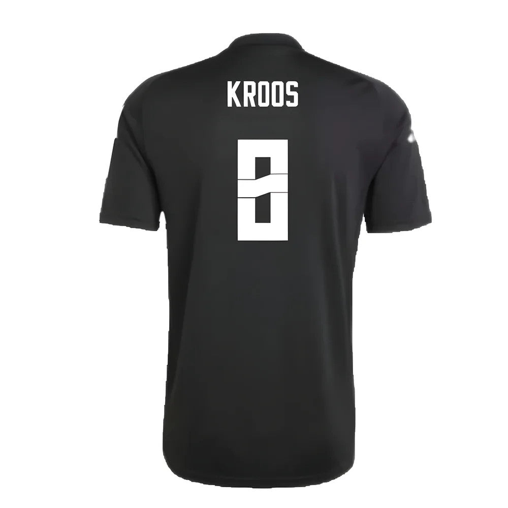 2024-2025 Germany Pre-Match Shirt (Black) (Kroos 8)_4