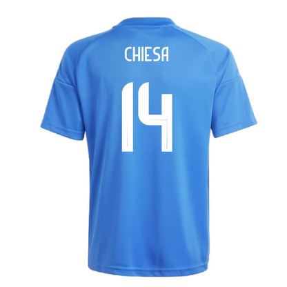 2024-2025 Italy Home Fan Jersey (Kids) (CHIESA 14)_4