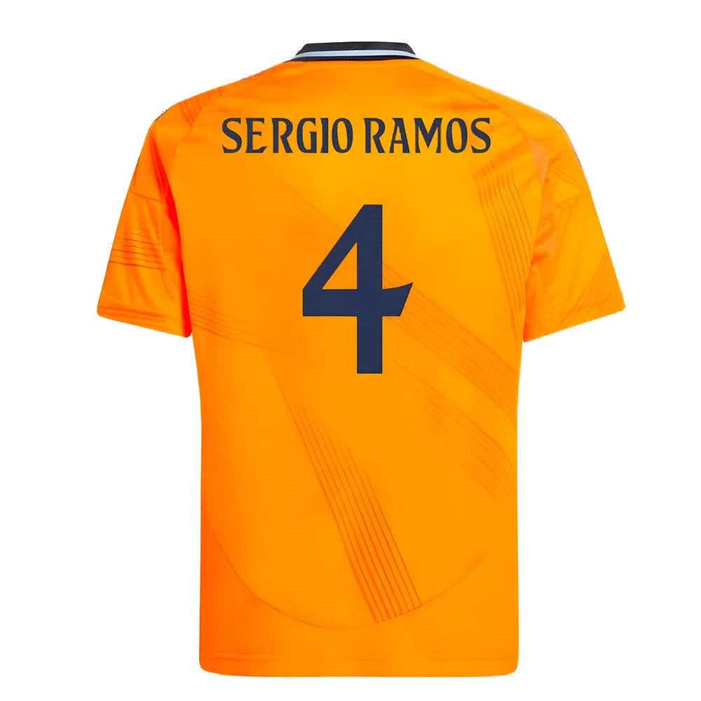 2024-2025 Real Madrid Away Shirt (Kids) (Sergio Ramos 4)_4