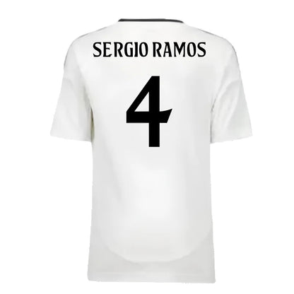 2024-2025 Real Madrid Home Youth Kit (Sergio Ramos 4)_5