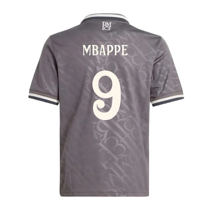 2024-2025 Real Madrid Third Shirt (Kids) (Mbappe 9)_4