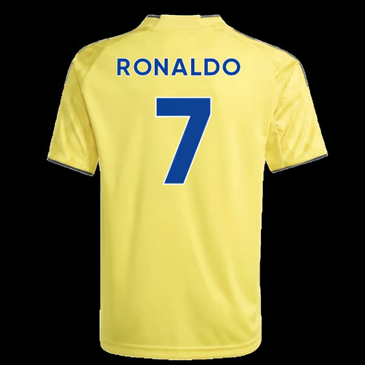 2025-2026 Al Nassr Home Shirt (Kids) (Ronaldo 7)_2