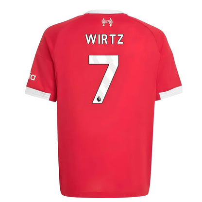 2025-2026 Liverpool Home Shirt (Kids) (Wirtz 7)_4