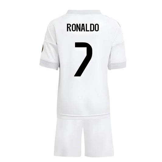 2025-2026 Real Madrid Home Mini Kit (Ronaldo 7)_4