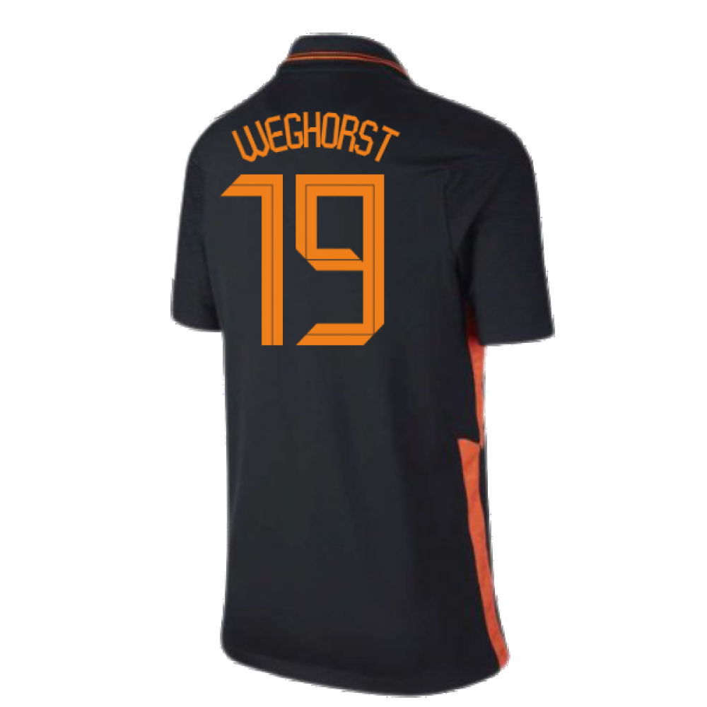 2020-2021 Holland Away Nike Football Shirt (Kids) (WEGHORST 19)_4
