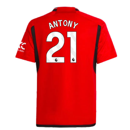 2023-2024 Man Utd Home Shirt (Kids) (Antony 21)_4