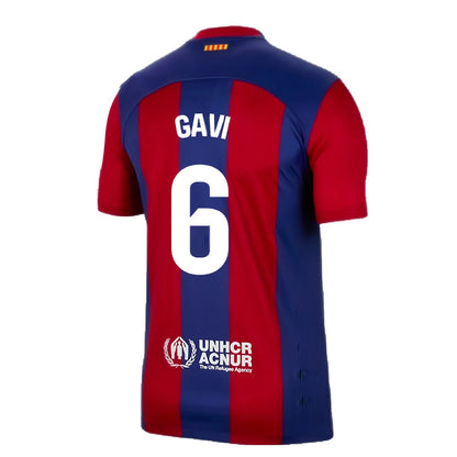 2023-2024 Barcelona Home Shirt (Gavi 6)_4