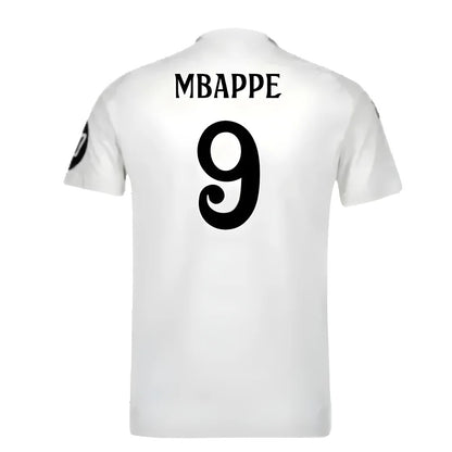 2024-2025 Real Madrid Authentic Home Shirt (Mbappe 9)_4