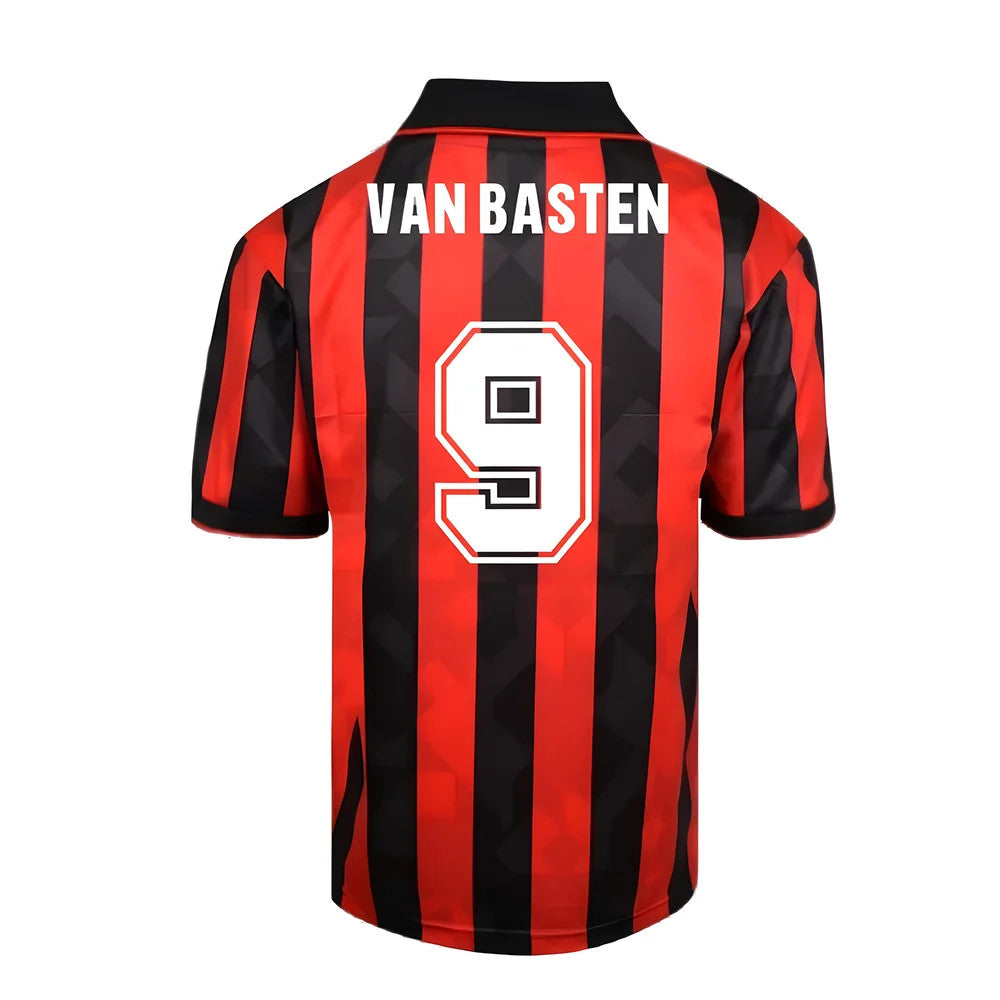 AC Milan 1994 Home Retro Shirt (VAN BASTEN 9)_5