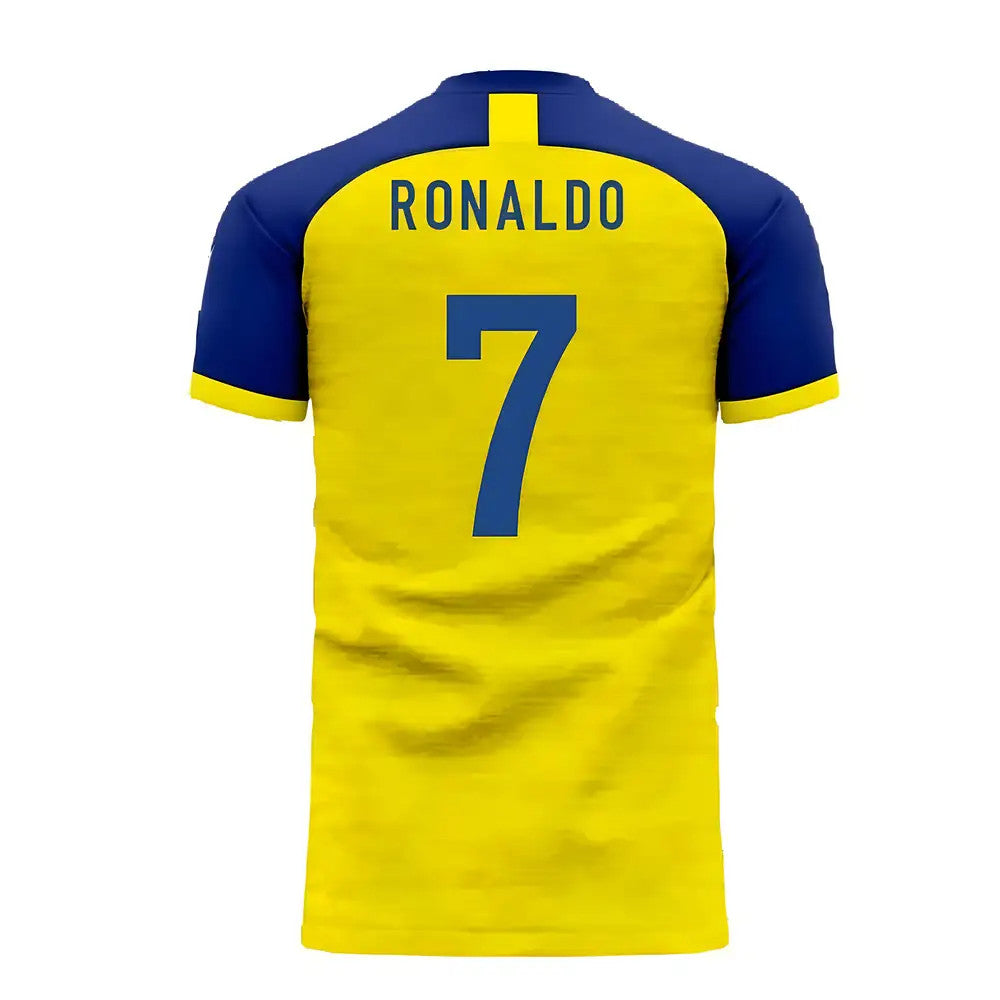  Al-Nassr 2025-2026 Home Concept Football Kit (Libero) - Kids (Ronaldo 7)_4