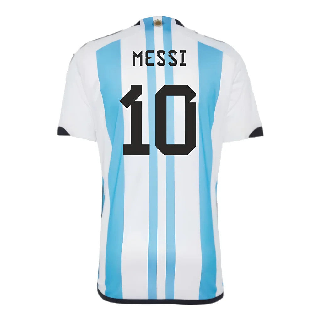 Argentina 2022 World Cup Winners Home Shirt (MESSI 10)_2