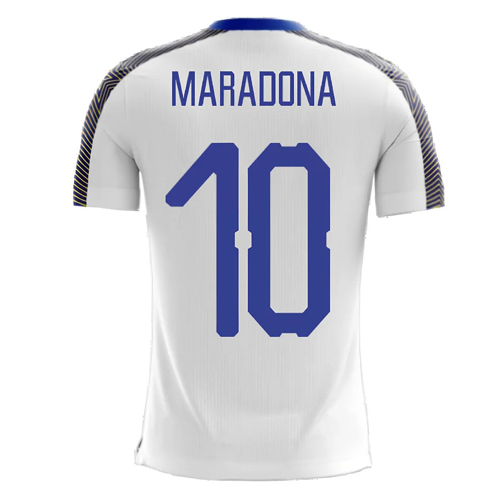 Boca Juniors 2025-2026 Away Concept Football Kit (Libero) (MARADONA 10)_2
