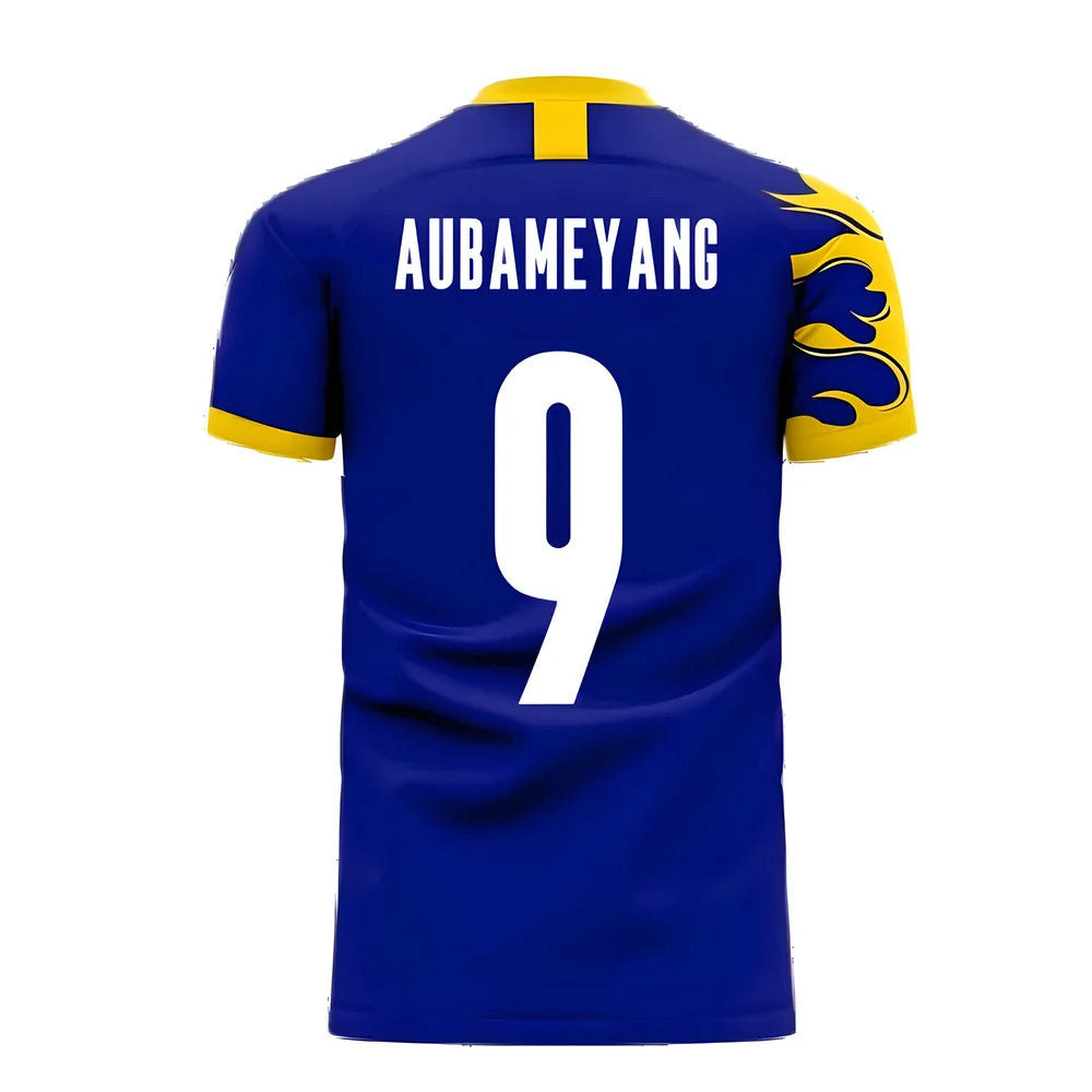 Gabon 2025-2026 Away Concept Football Kit (Libero) (AUBAMEYANG 9)_2
