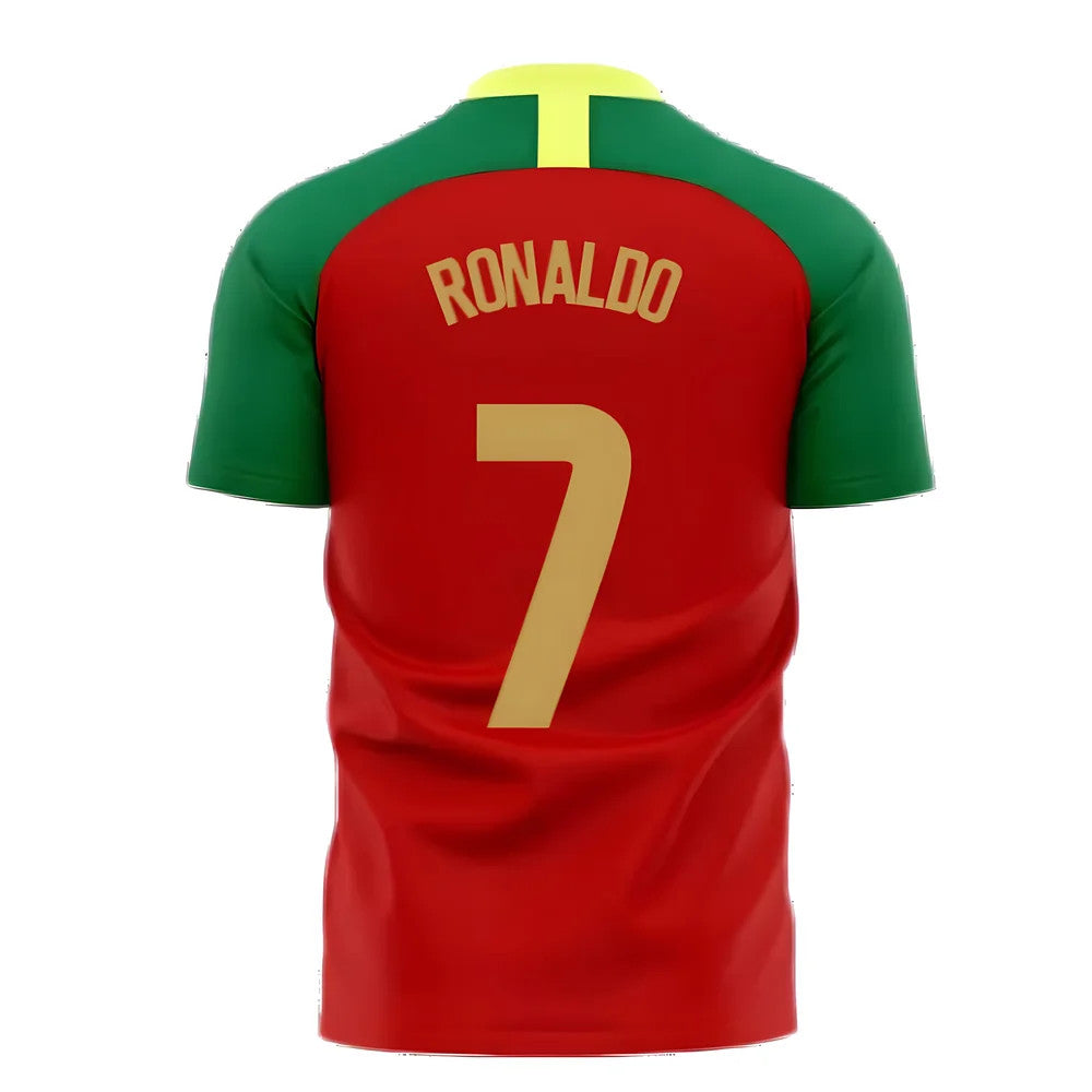 Portugal 2025-2026 Home Concept Football Kit (Airo) (RONALDO 7)_2