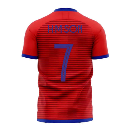 South Korea 2025-2026 Home Concept Football Kit (Libero) (H M SON 7)_2