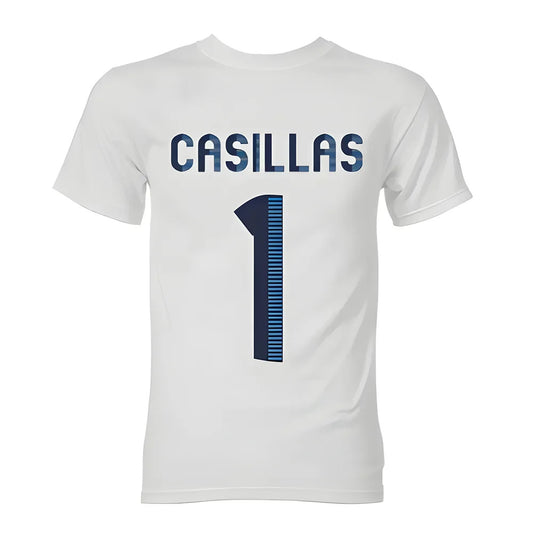 Iker Casillas Real Madrid Hero T-Shirt (White)_0