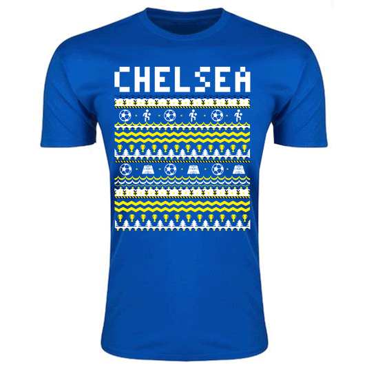 Chelsea Christmas T-Shirt (Blue)_0